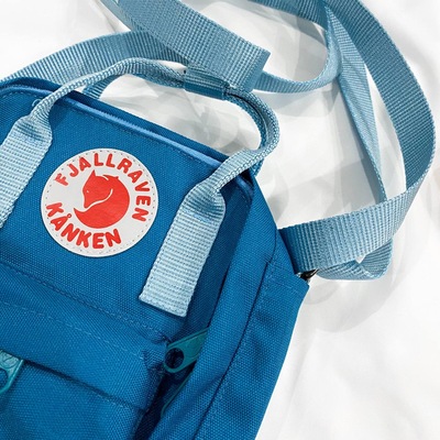 کیف برند KANKEN آبی مدل sling تحویل فوری